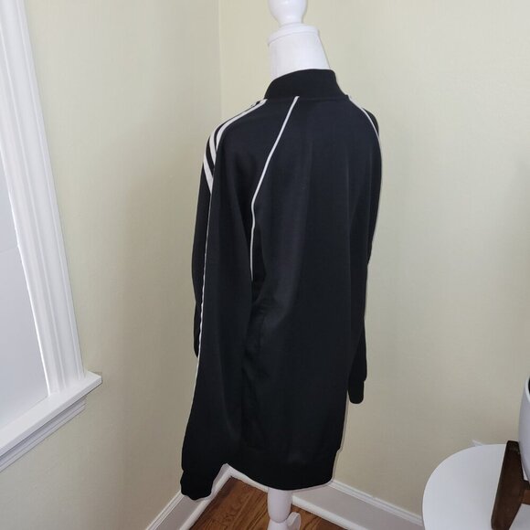 Adidas Adicolor Classics SST Track Jacket Black W/White Stripes Women's Size XL - Picture 5 of 16